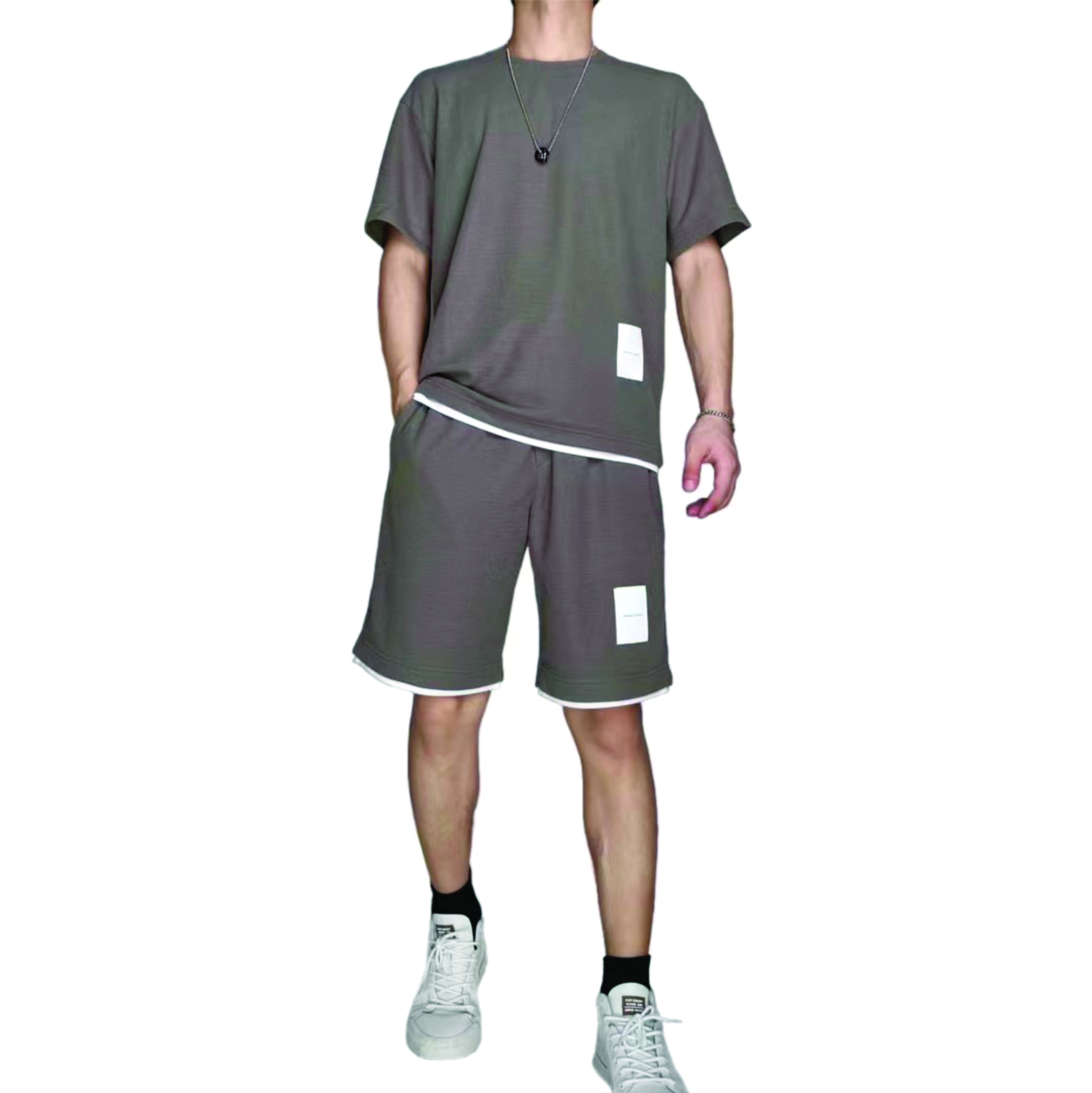 Ensembles &agrave; col rond omaiga pour hommes