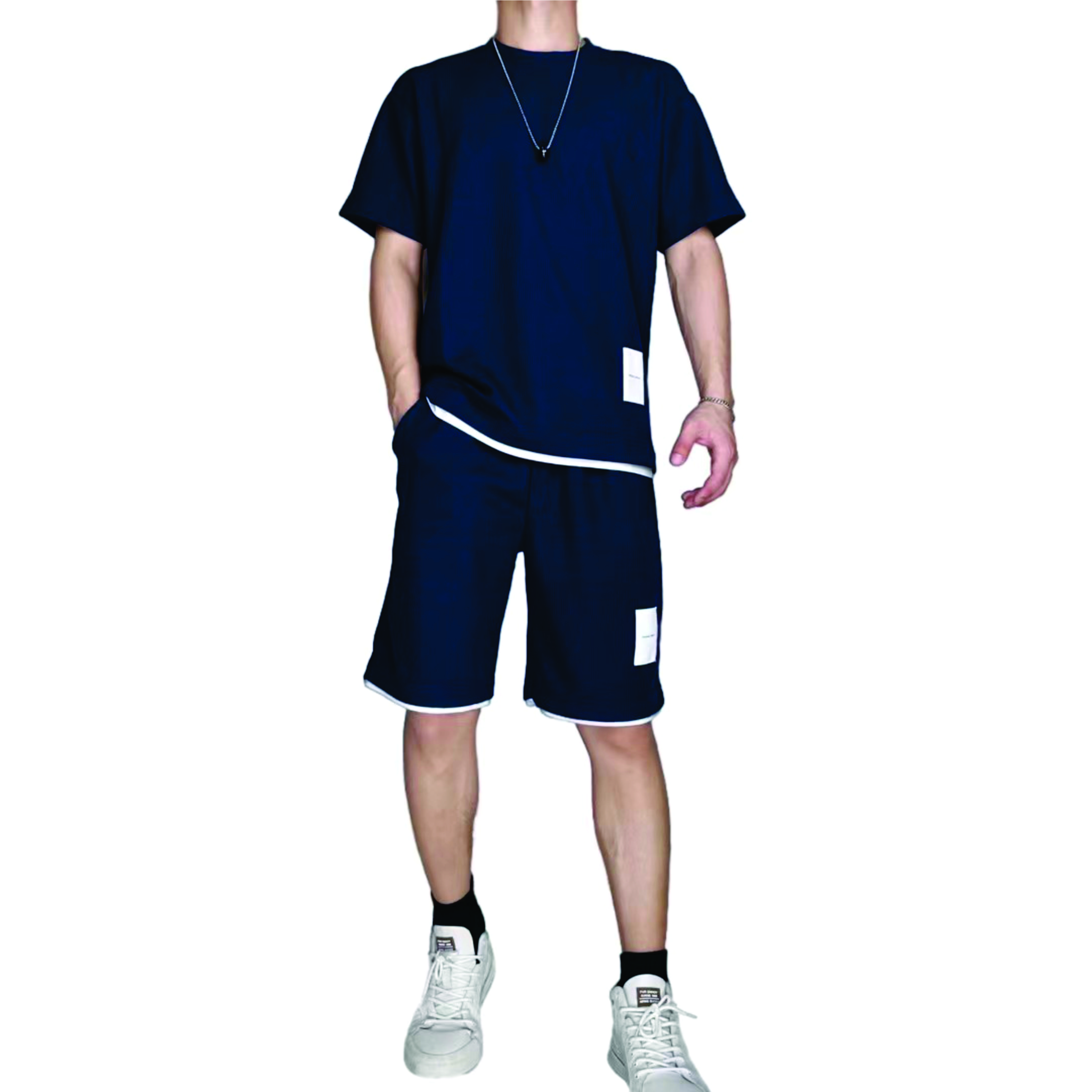 Ensembles &agrave; col rond omaiga pour hommes