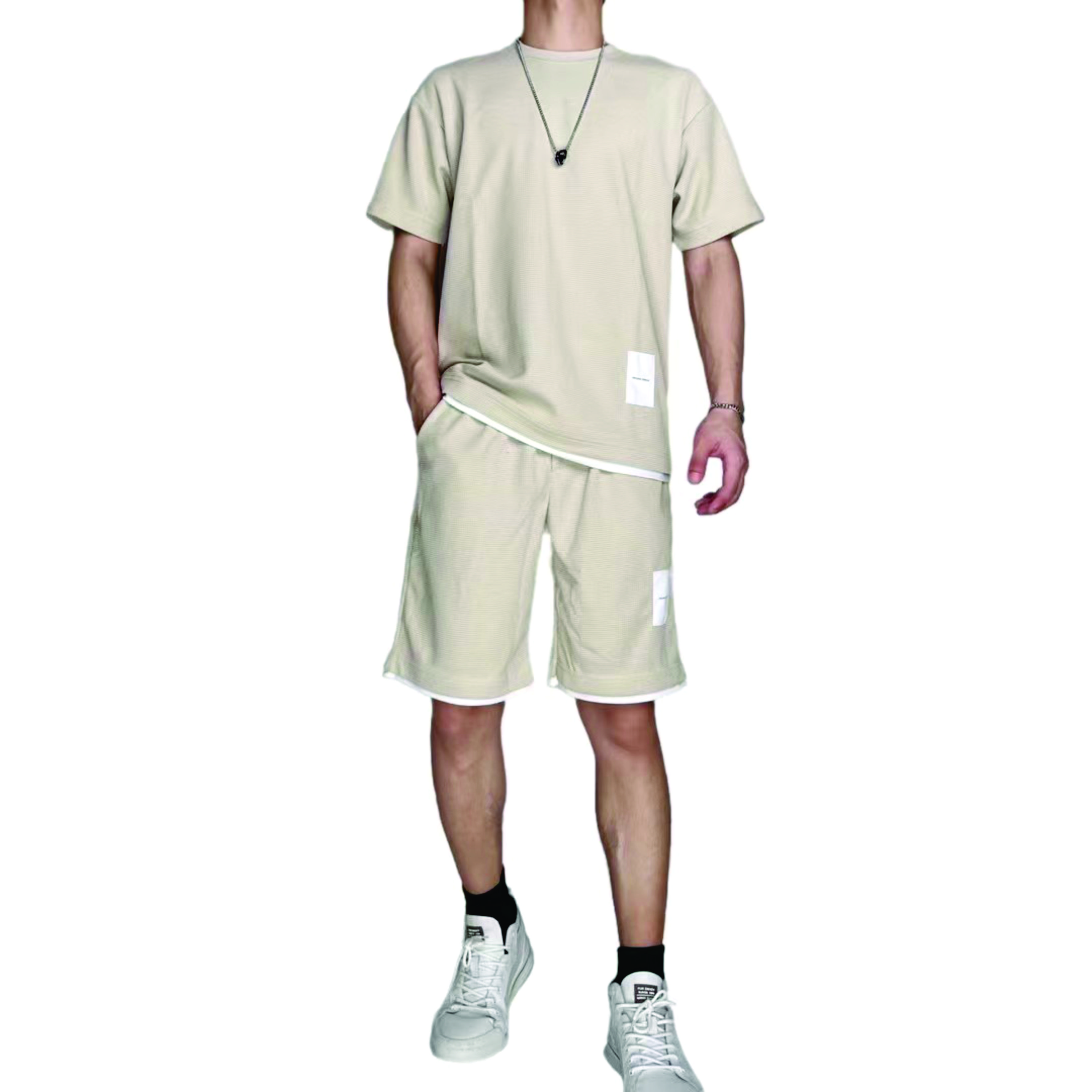 Ensembles &agrave; col rond omaiga pour hommes