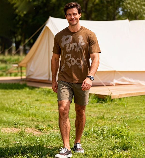 T-shirt omaiga pour hommes 386952