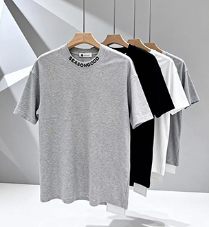 T-shirt &agrave; col rond pour homme omaiga 518759