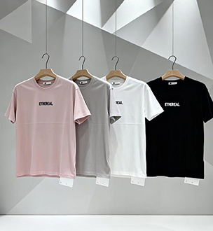 T-shirt &agrave; col rond pour homme omaiga 518756