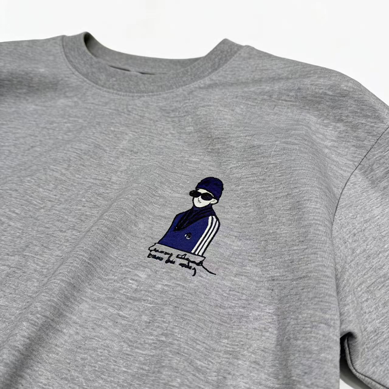 T-shirt &agrave; col rond pour homme omaiga 518761