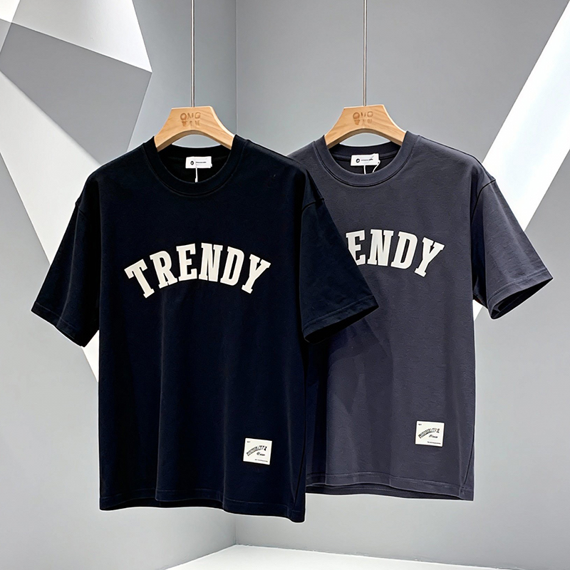 T-shirt &agrave; col rond pour hommes omaiga 380809