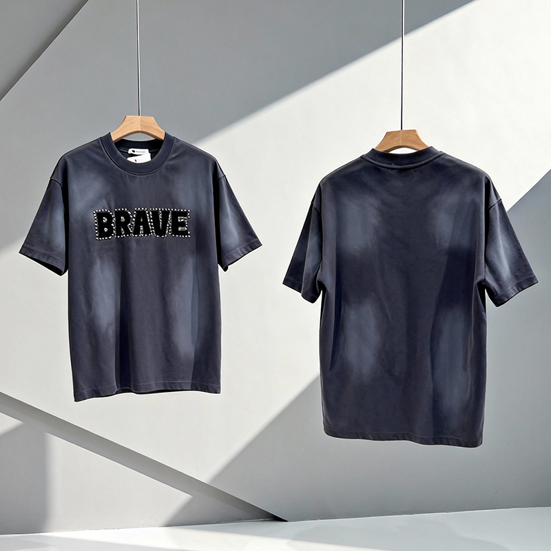 Omaiga T-shirt &agrave; col rond pour homme 386932