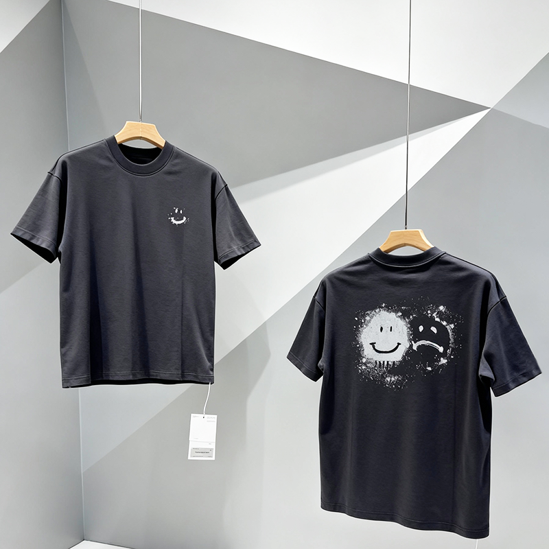 Omaiga T-shirt &agrave; col rond pour homme 386938