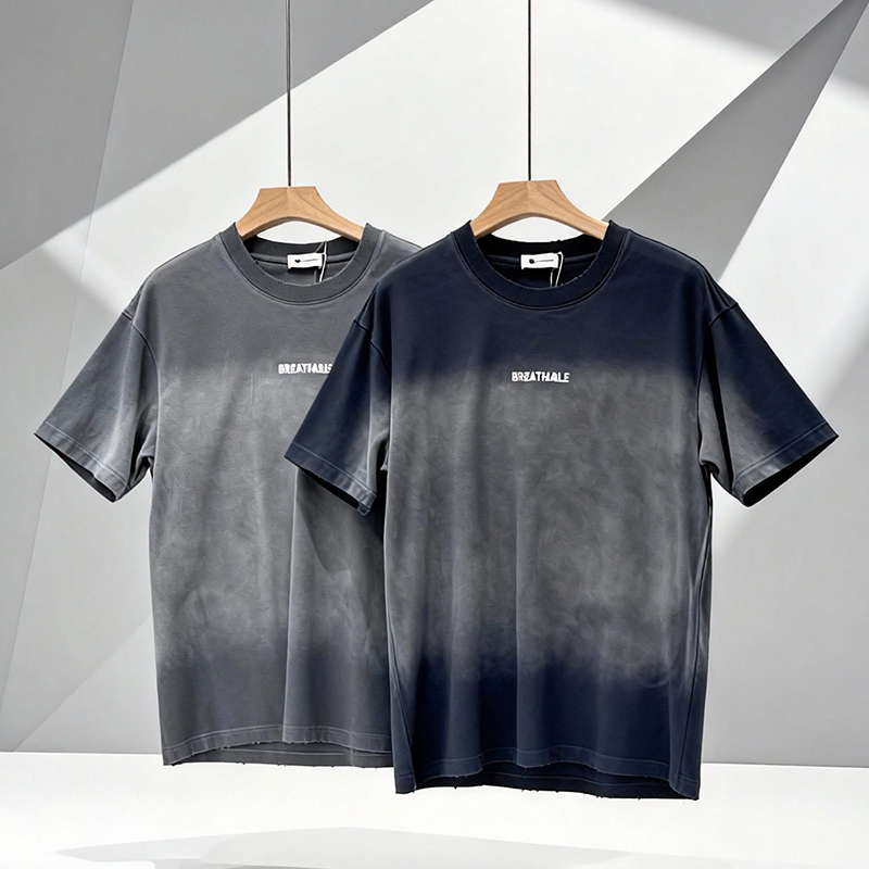 omaiga T-shirt &agrave; col rond pour hommes 518863