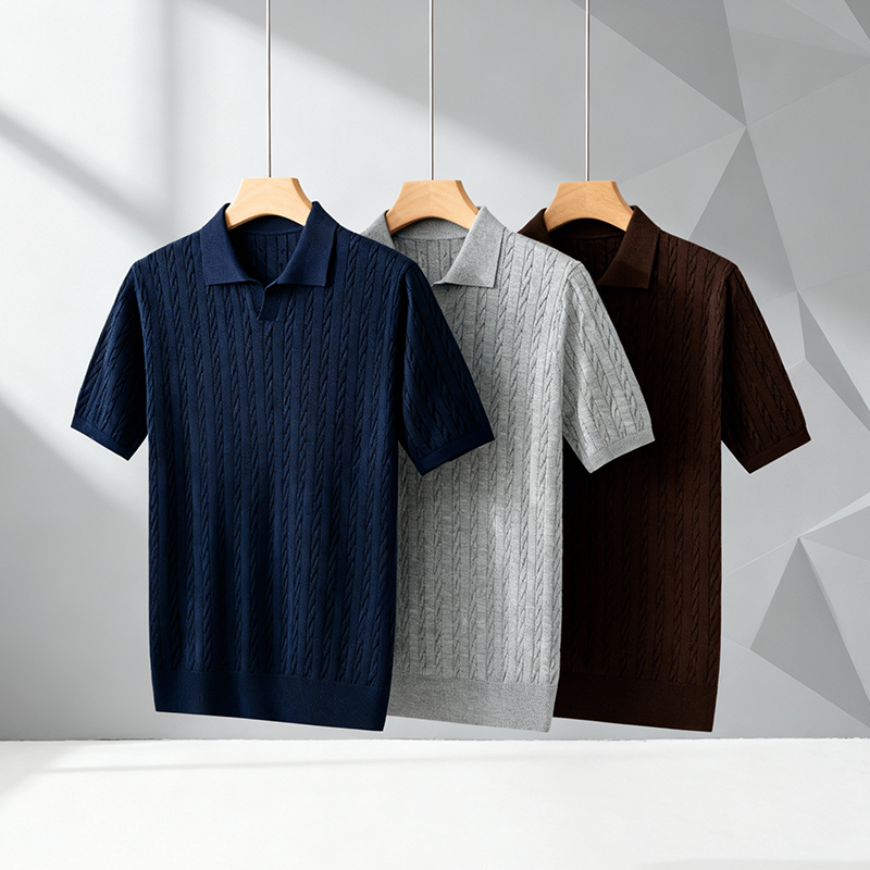 Pull polo pour hommes omaiga 530732