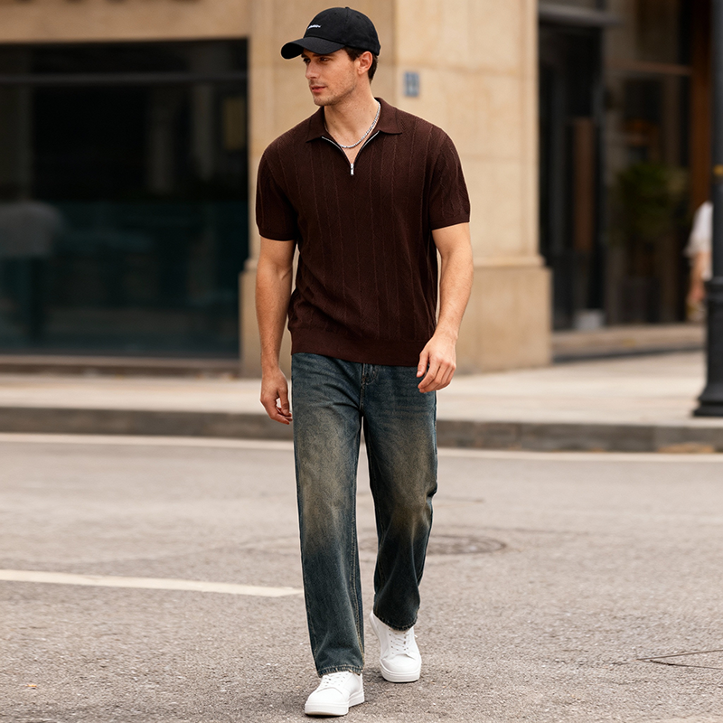 Pull polo pour hommes omaiga 530720