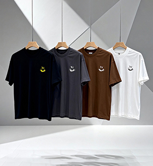 Omaiga T-shirt &agrave; col rond pour homme 386938