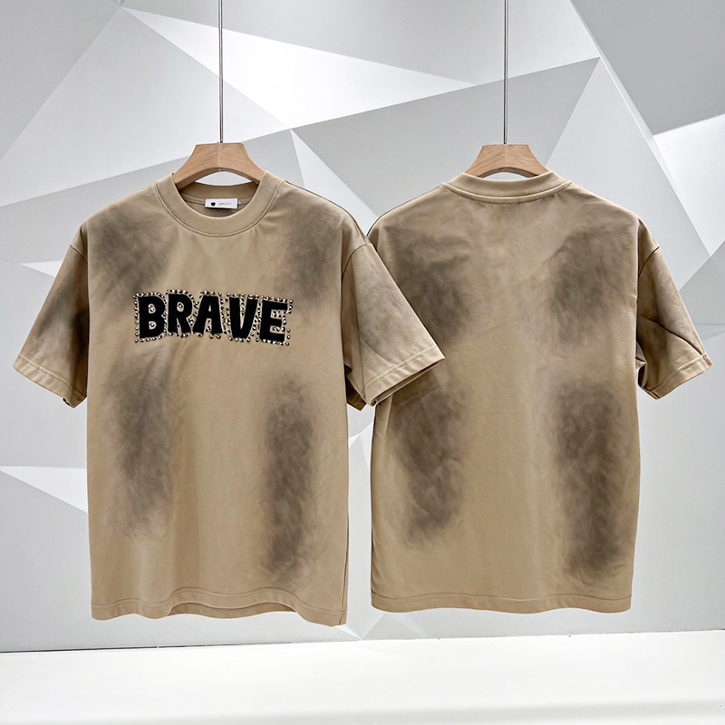 Omaiga T-shirt &agrave; col rond pour homme 386932