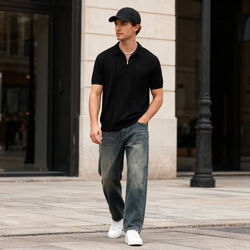 Pull polo pour hommes omaiga 530720