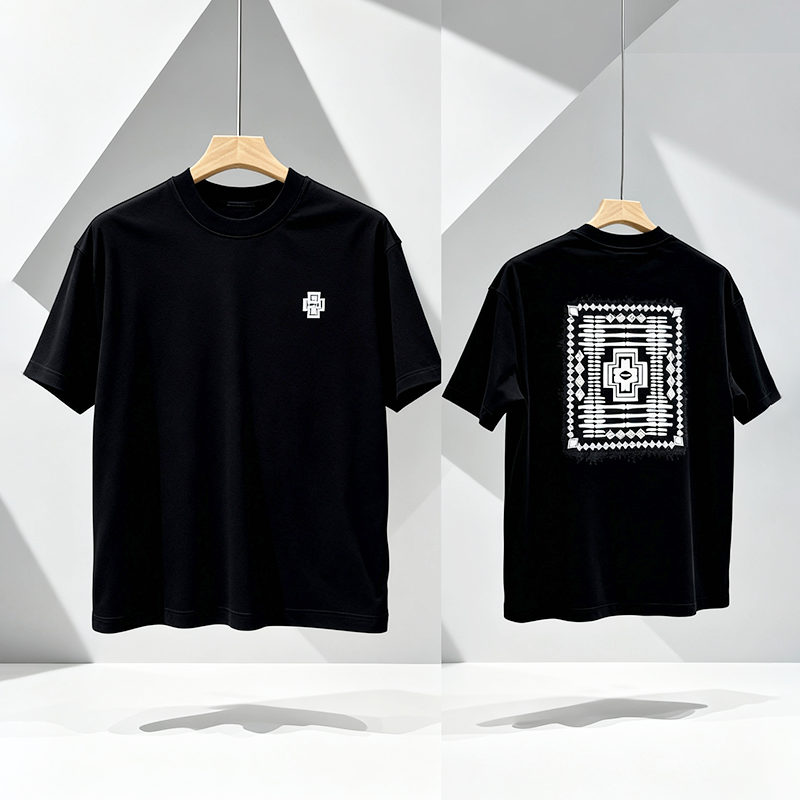 omaiga T-shirt &agrave; col rond pour homme 386939
