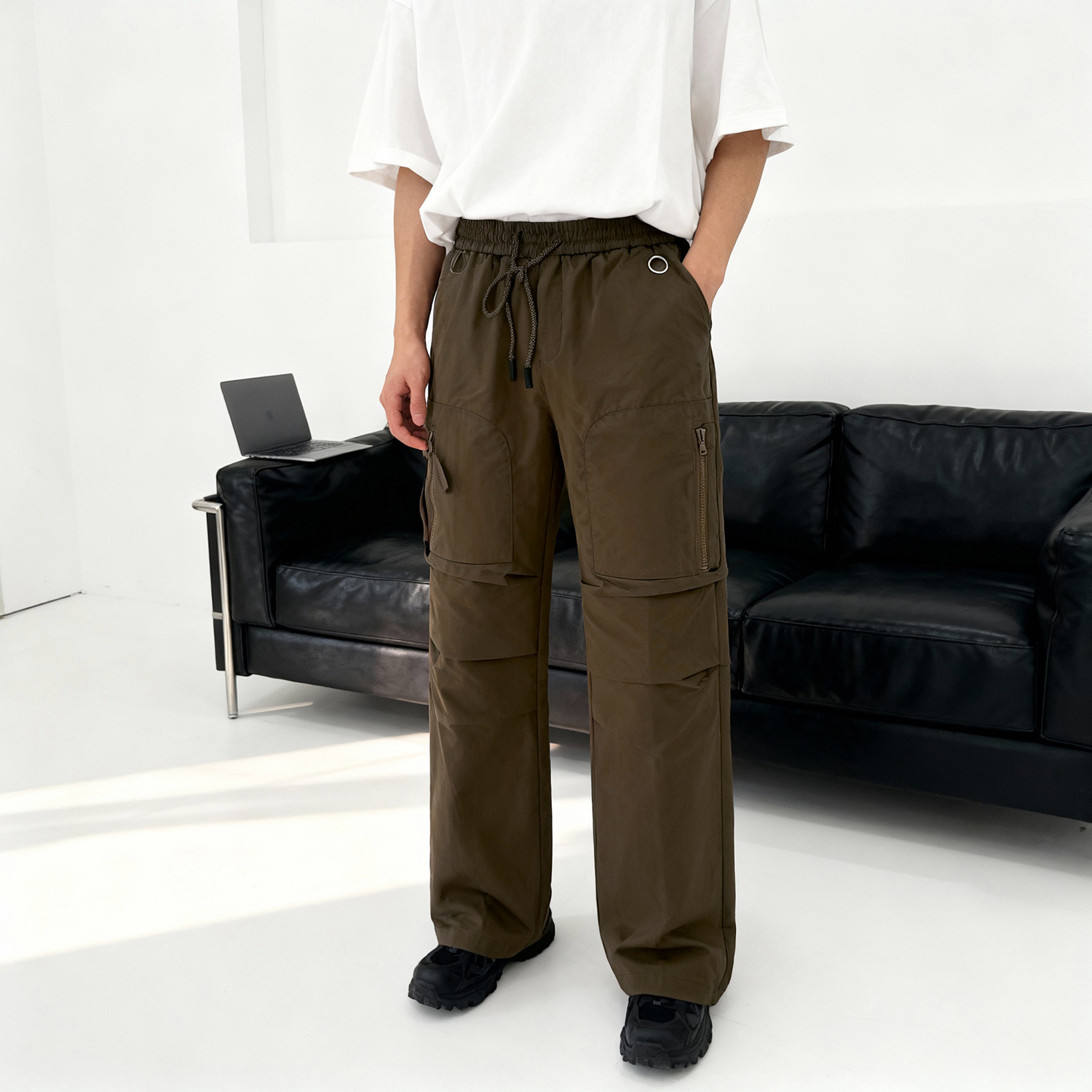 Pantalons et pantalons pour hommes omaiga 466602