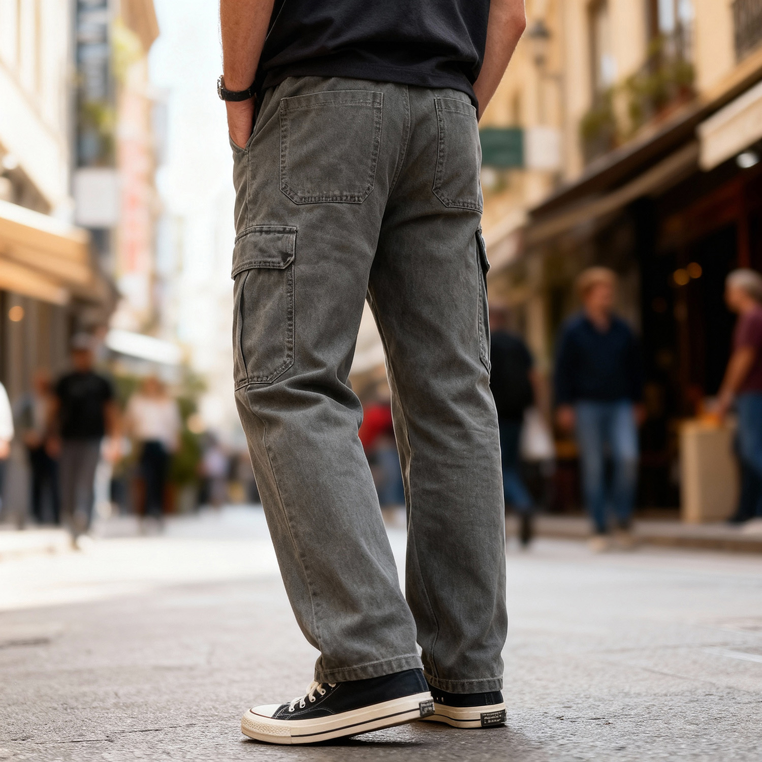 Pantalons et pantalons pour hommes omaiga 466605