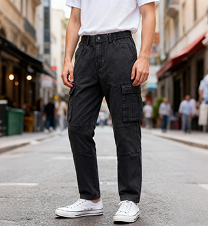 Pantalons et pantalons pour hommes omaiga 466604