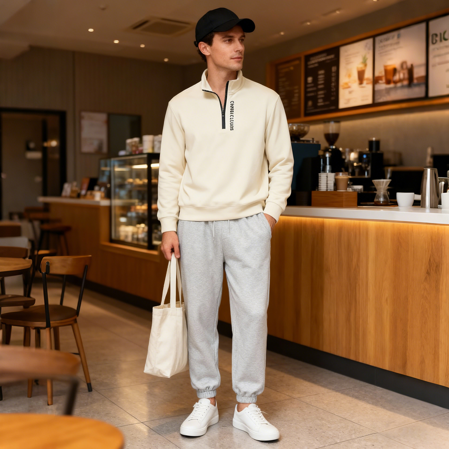 Sweats &agrave; capuche et sweat-shirts pour homme omaiga 520913