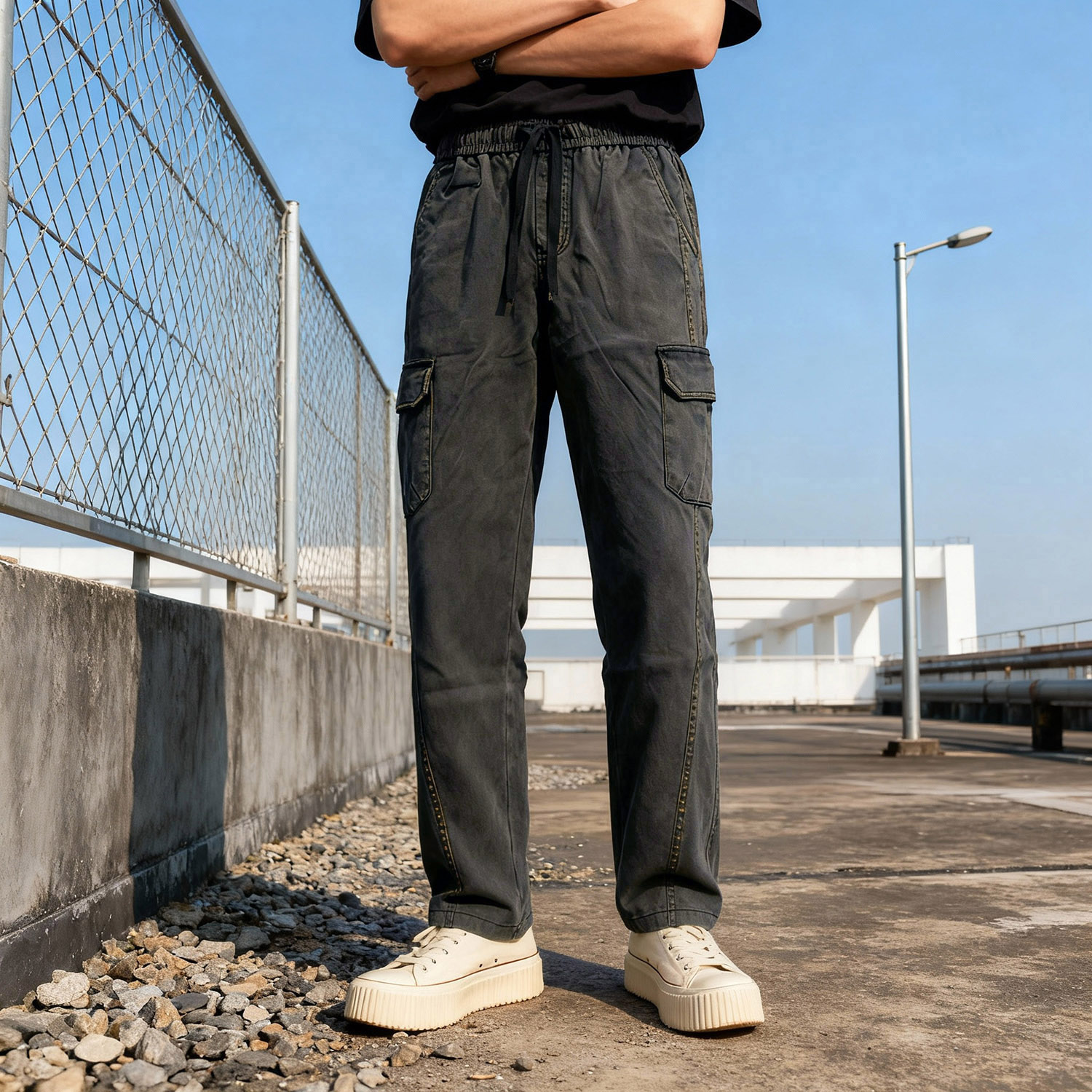 Pantalons et pantalons pour hommes omaiga 466601