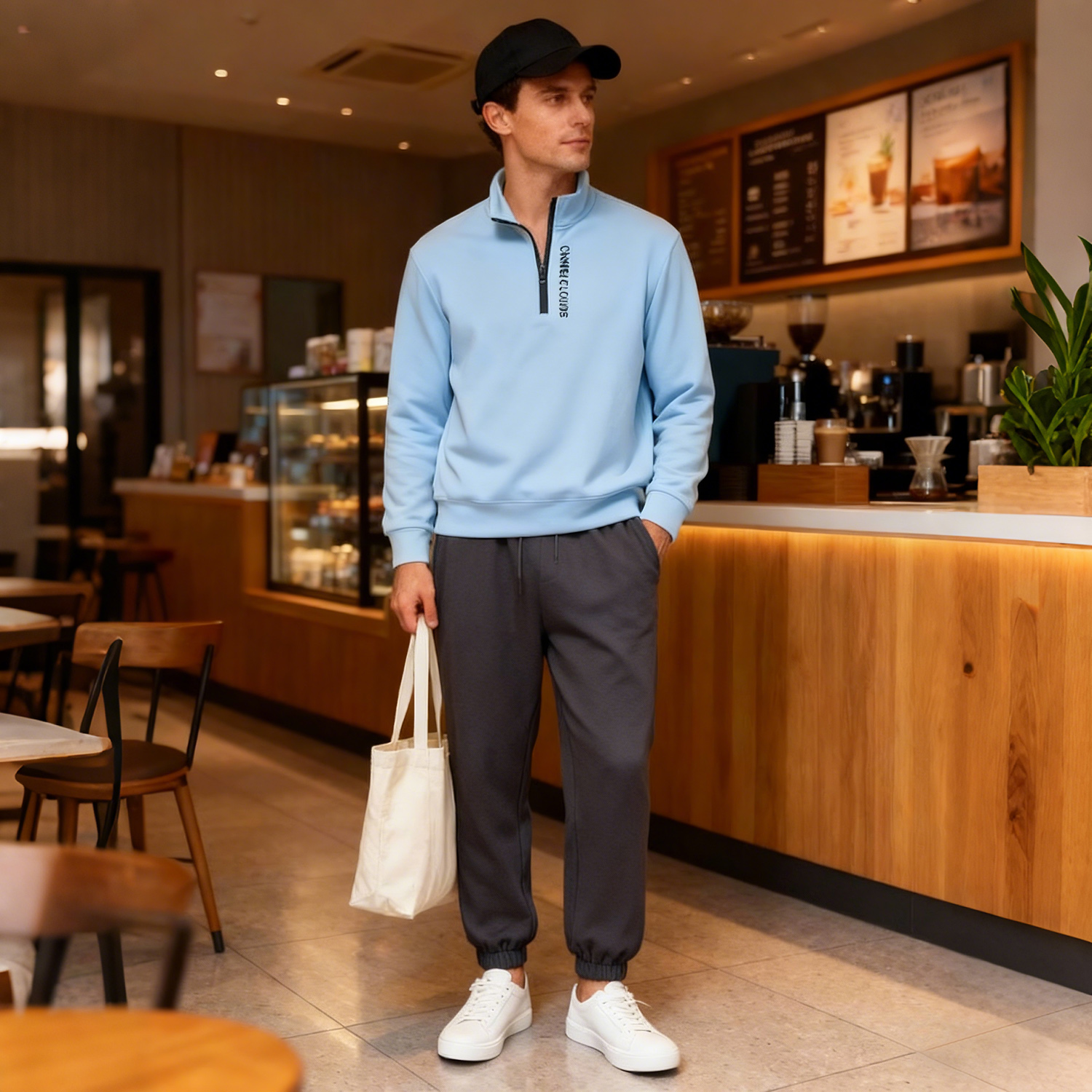 Sweats &agrave; capuche et sweat-shirts pour homme omaiga 520913