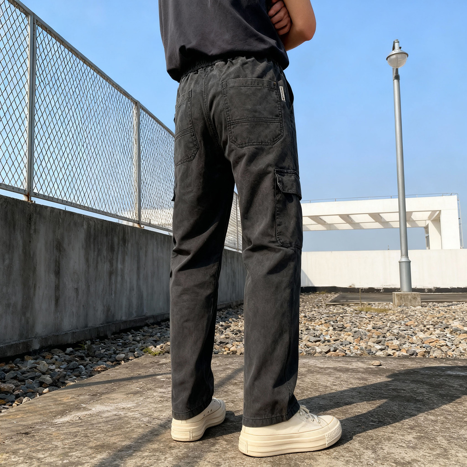 Pantalons et pantalons pour hommes omaiga 466601