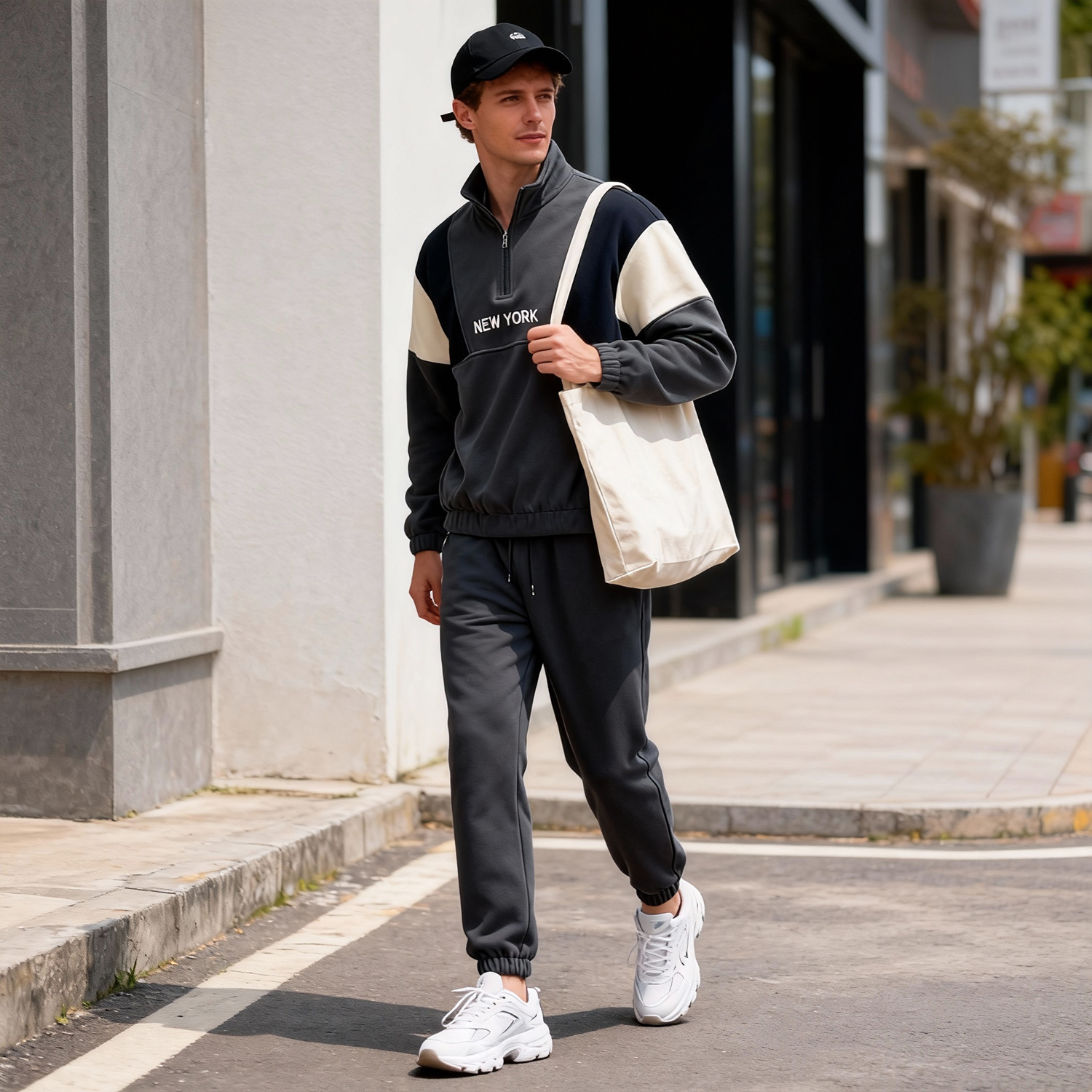 Sweats &agrave; capuche et sweat-shirts pour hommes omaiga 520609
