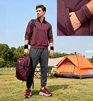 Sweats &agrave; capuche et sweat-shirts pour homme omaiga 522615