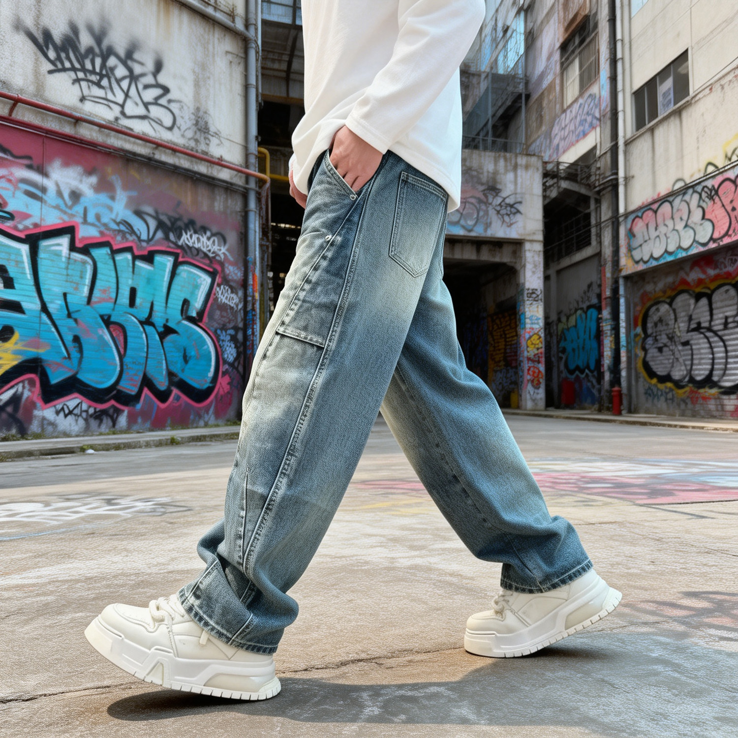 Pantalons et pantalons pour hommes omaiga 466607