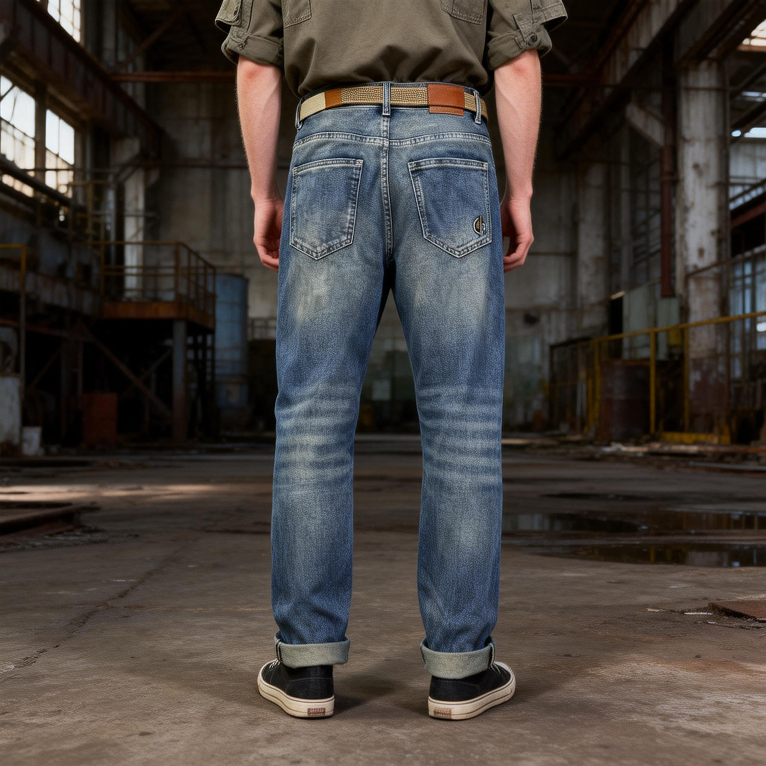 Pantalons et pantalons pour hommes omaiga 466606