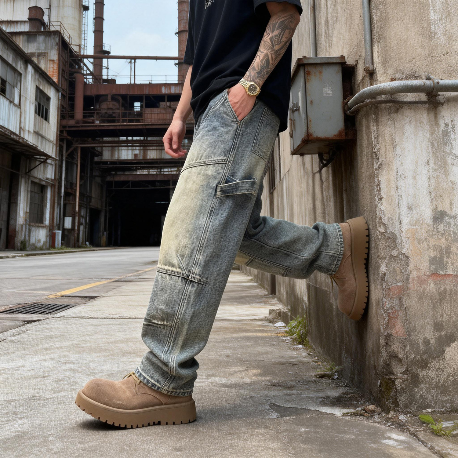 Pantalons et pantalons pour homme omaiga 466609