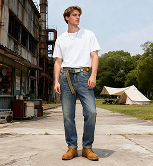 Pantalons et pantalons pour hommes omaiga 466606