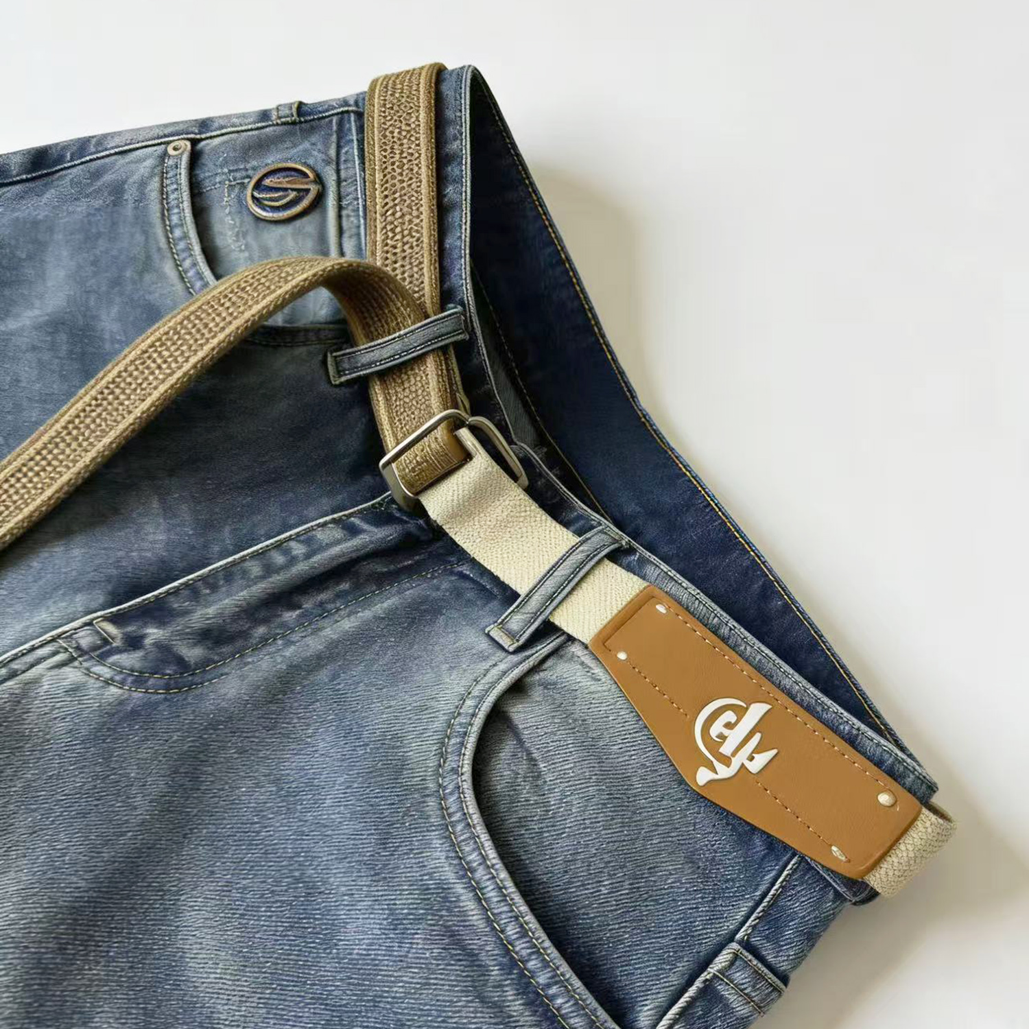 Pantalons et pantalons pour hommes omaiga 466606