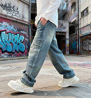 Pantalons et pantalons pour hommes omaiga 466607