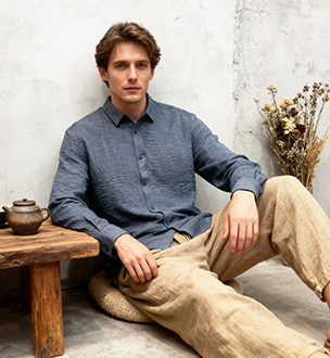 Chemises pour hommes Omaiga 378611