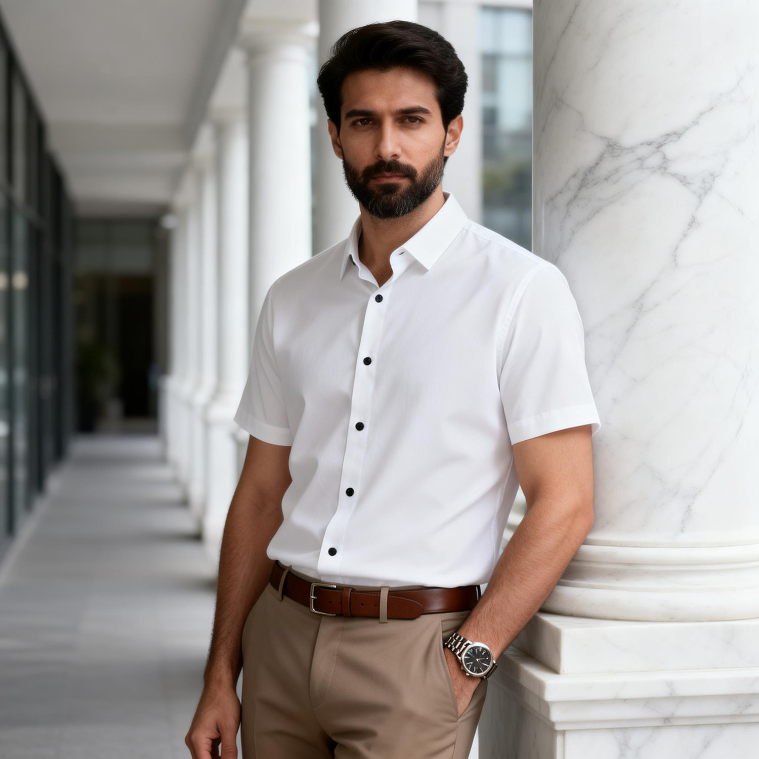 Chemises pour hommes Omaiga 518897