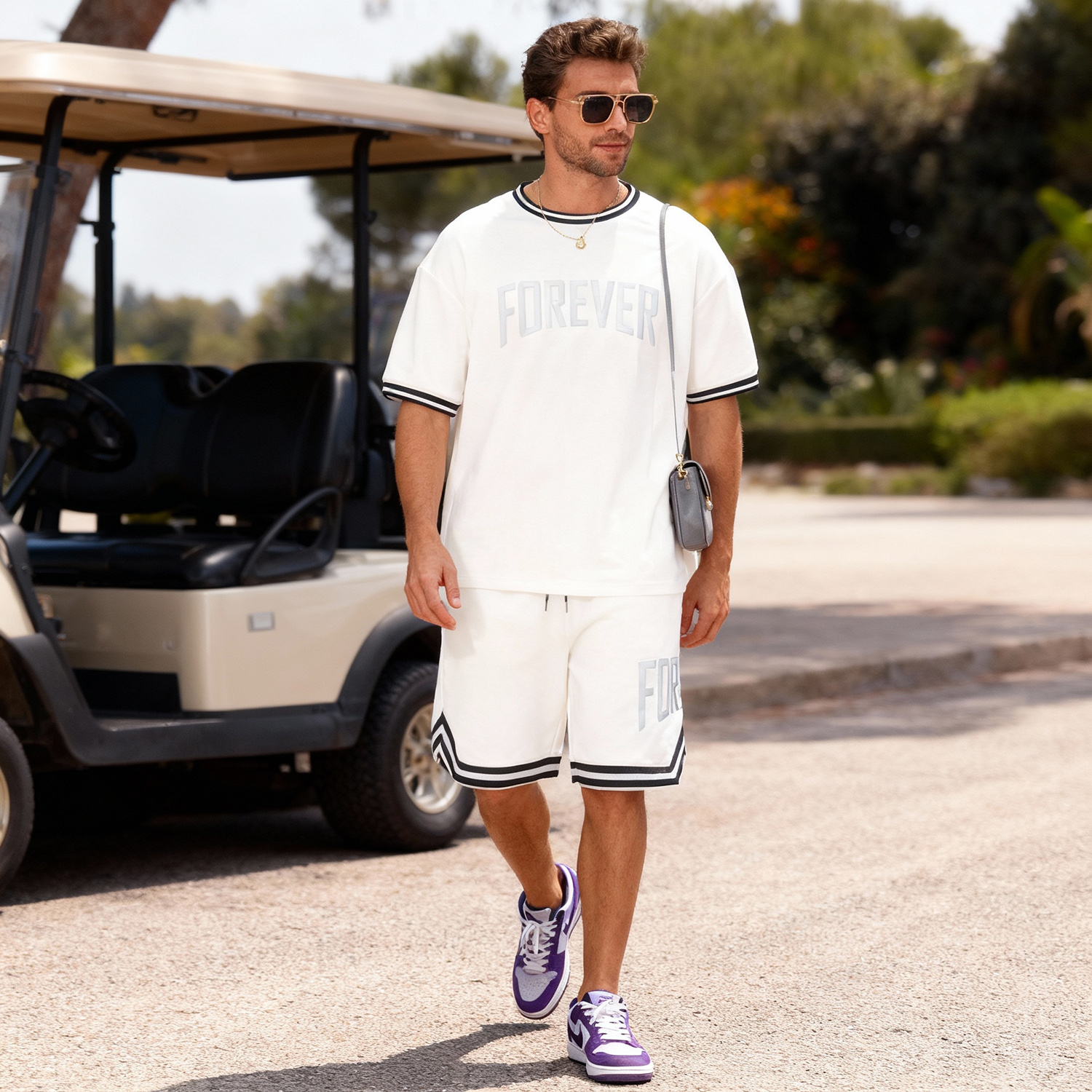 Ensembles courts Omaiga pour hommes 518813